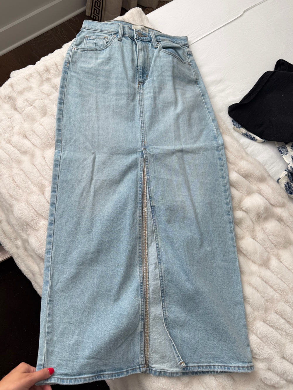 Universal Threads Long Jean Skirt